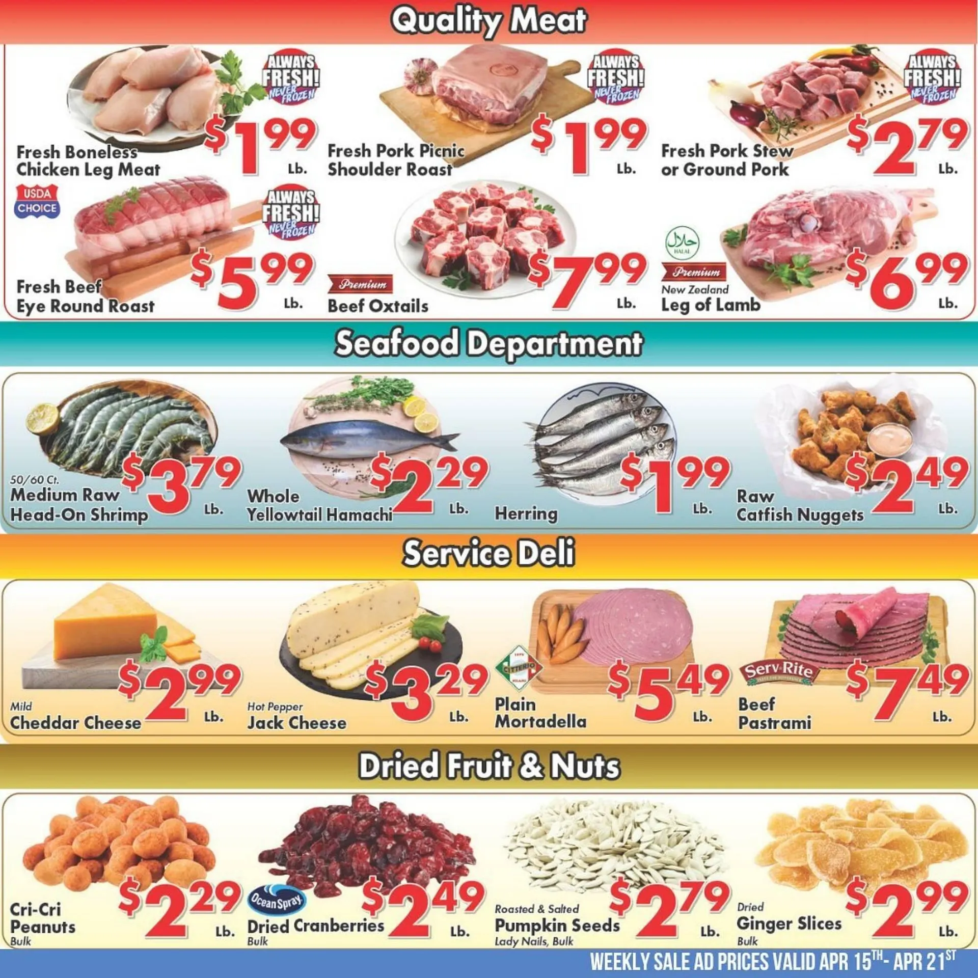 Weekly promotion Valley Marketplace weekly ad spanning from April 17 to April 21 2026 - Page 5 for Catalogue 365