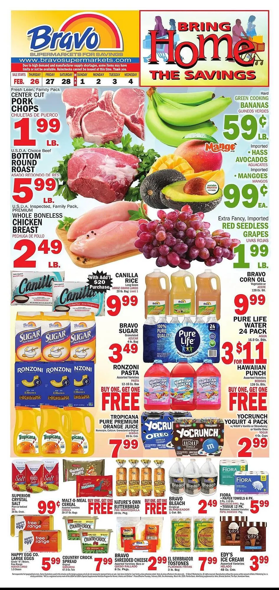 Bravo Supermarkets weekly ad - 1