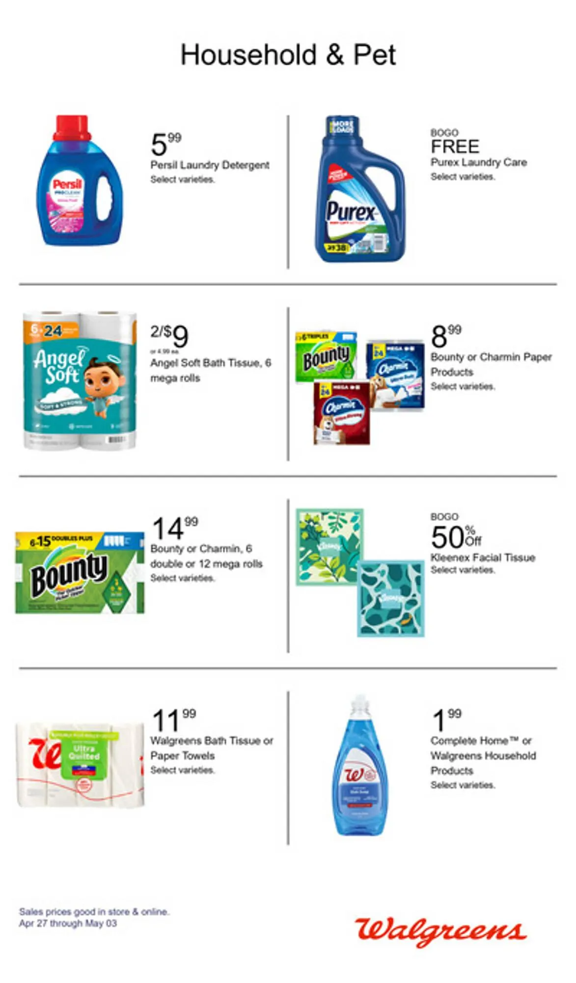 Weekly ad Walgreens Weekly Ad from April 27 to May 3 2025 - Page 22