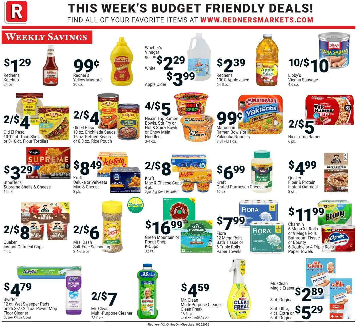Weekly ad Redner’s Warehouse Market Current weekly ad from October 23 to October 29 2025 - Page 10