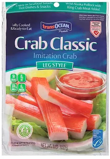 TRANS OC FRESH IMITATION CRAB LEGS