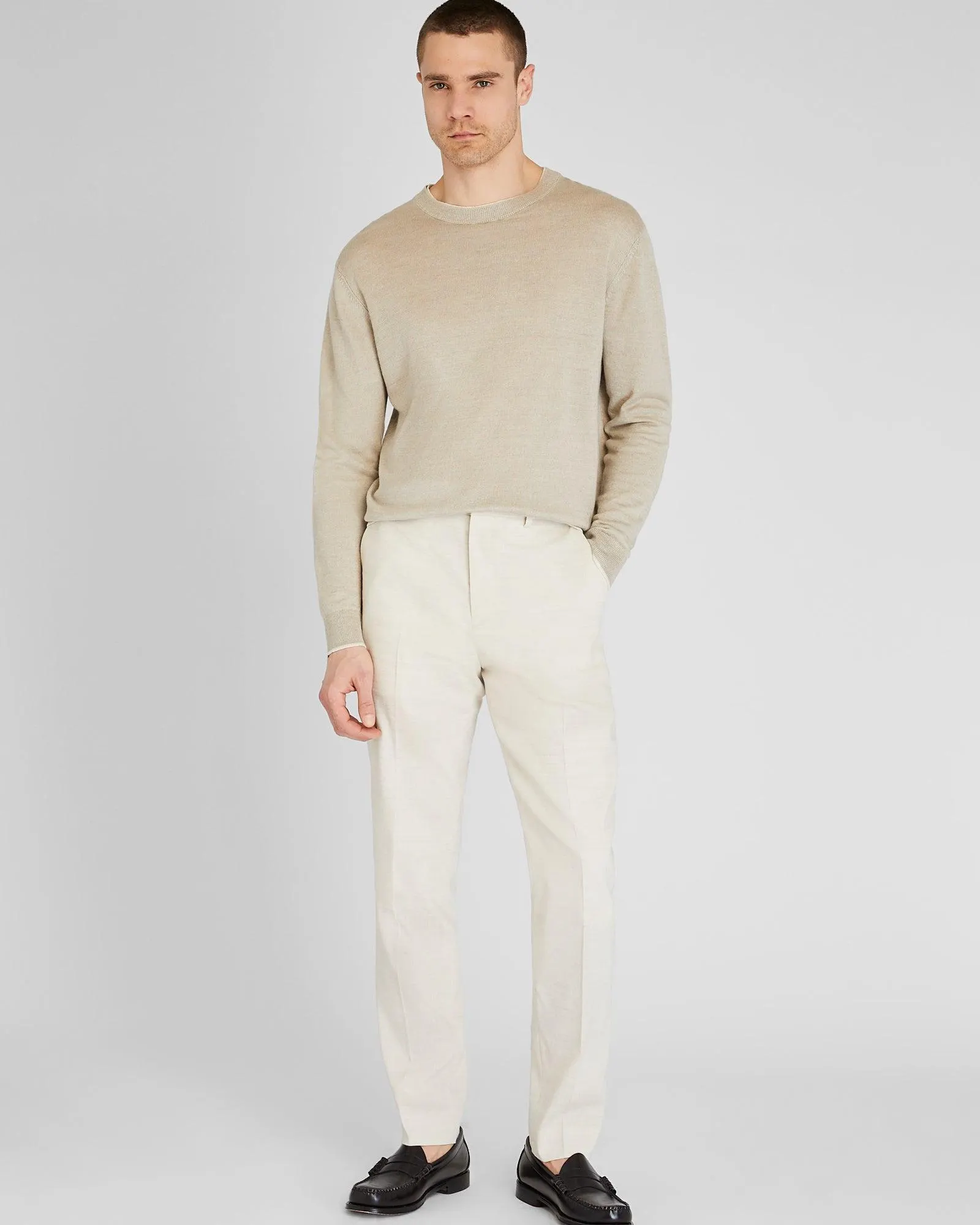 Stretch Linen Suit Trouser