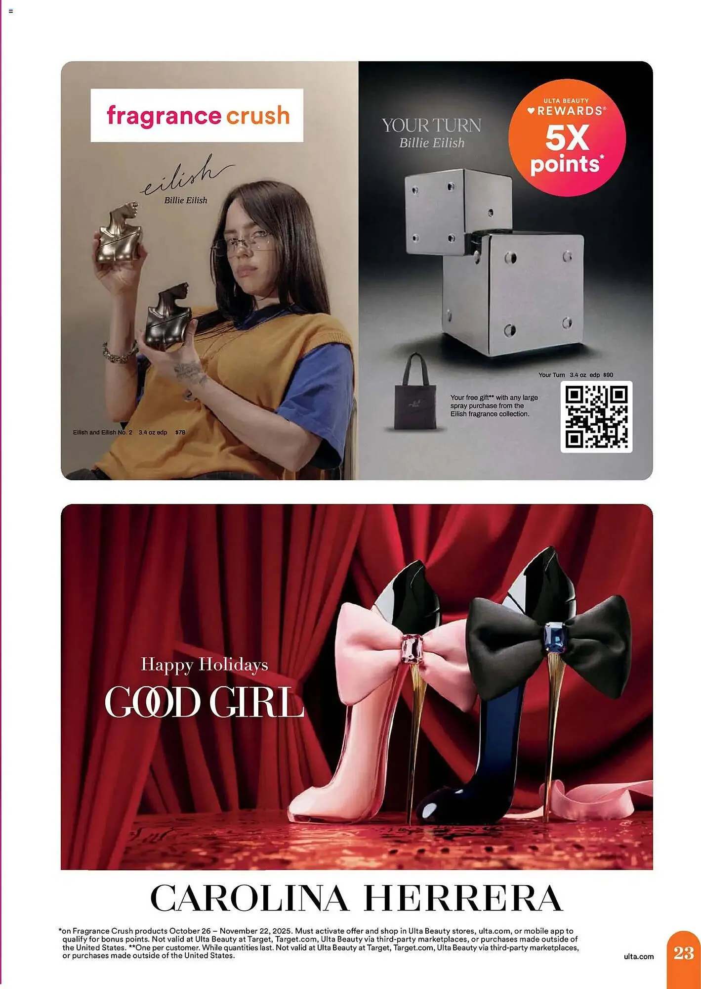 Weekly ad Ulta Beauty weekly ad from October 26 to November 22 2025 - Page 23