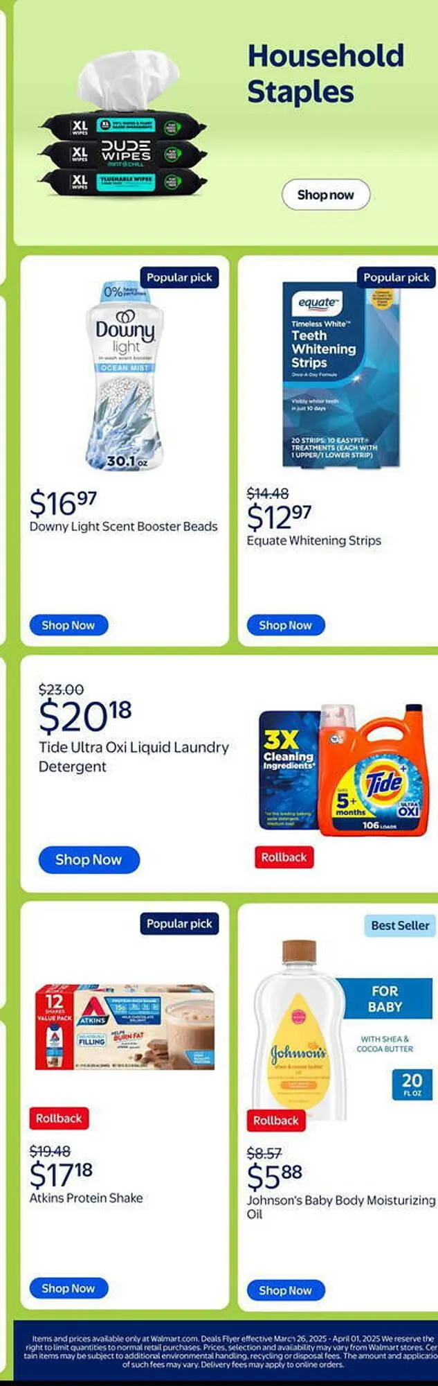 Weekly ad Walmart Weekly Ad from March 26 to April 1 2025 - Page 6