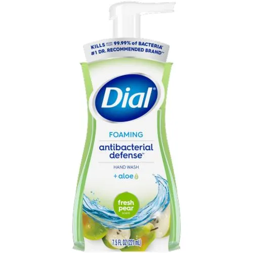 Dial® Antibacterial Defense™ Fresh Pear Foaming Hand Wash