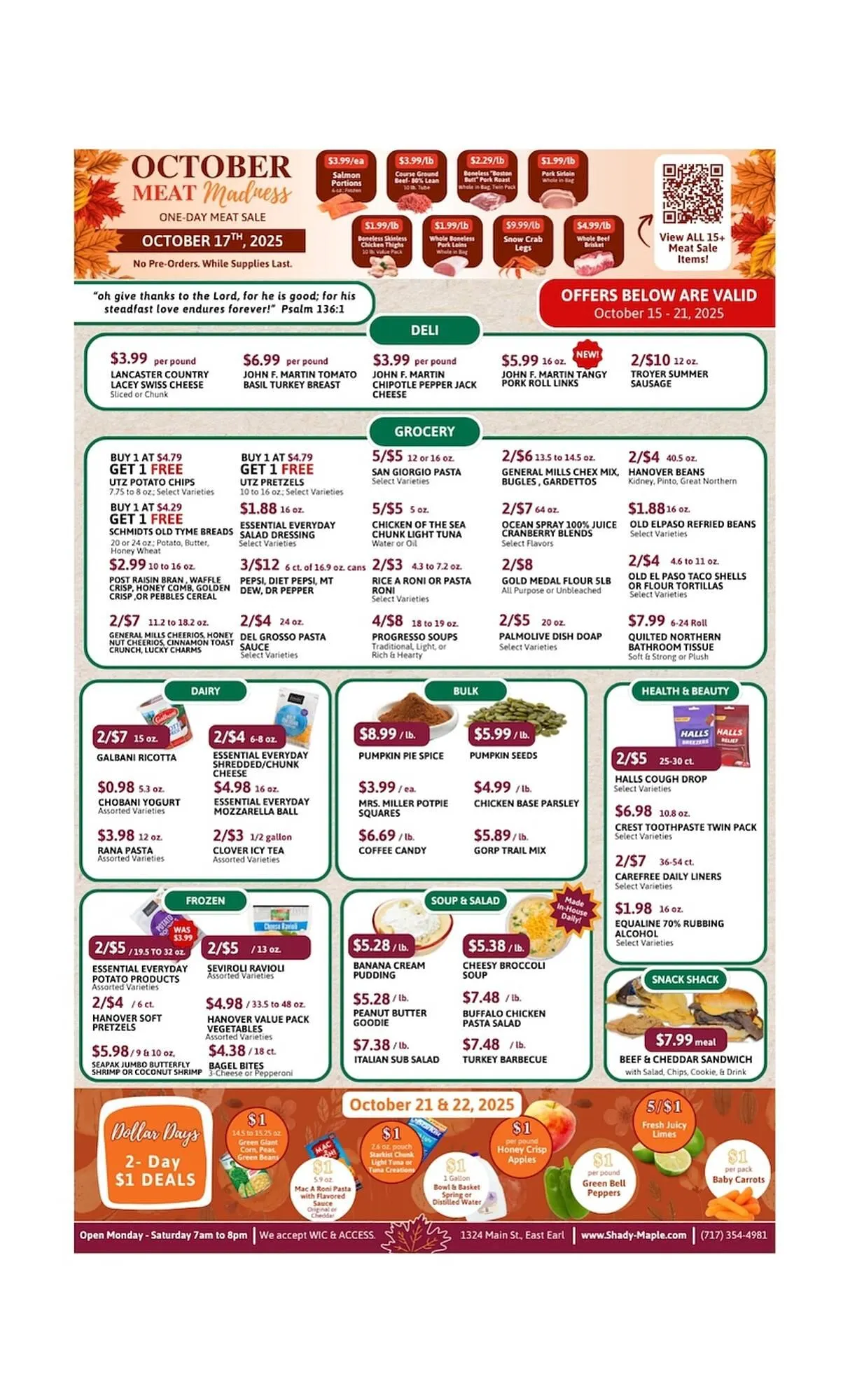Weekly ad Shady Maple Farm Market weekly ad from October 15 to October 21 2025 - Page 2