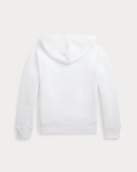 Flag-Print Fleece Hoodie