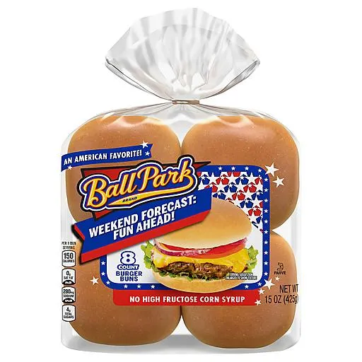 Ball Park Burger Buns 8 ea