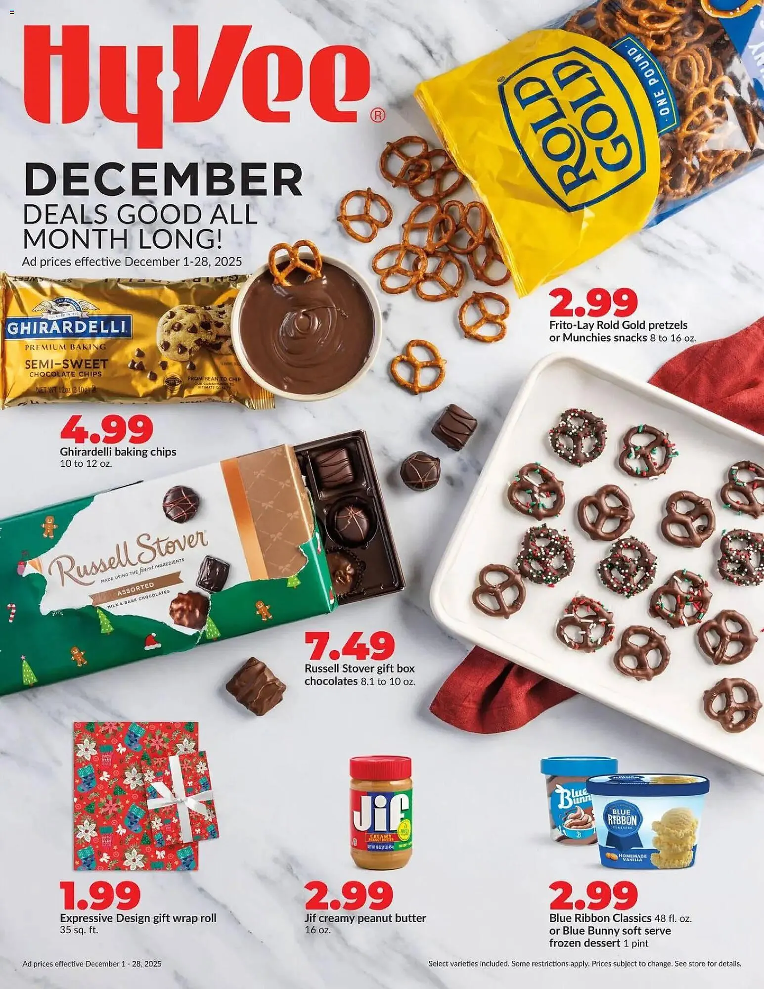 Weekly ad Hy-Vee weekly ad from December 1 to December 28 2025 - Page 1
