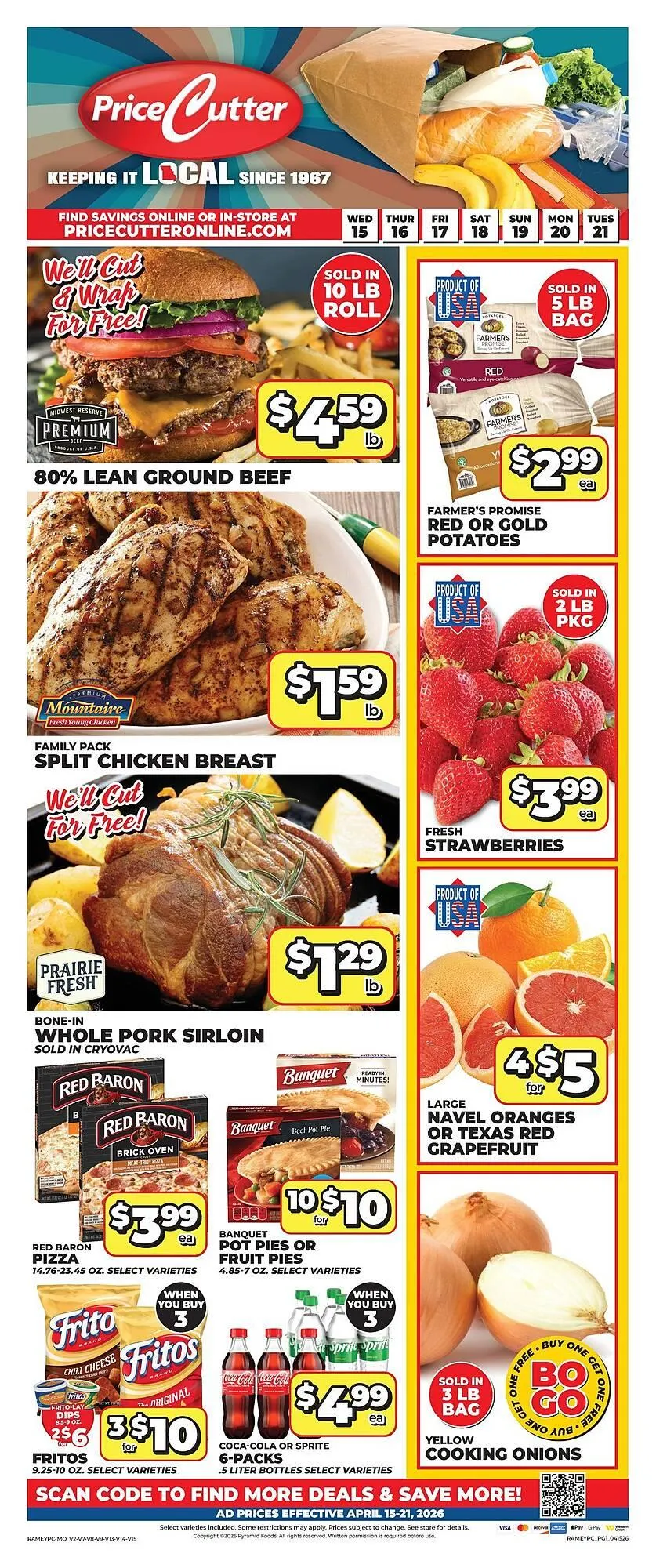Weekly ad Price Cutter weekly ad from April 15 to April 21 2026 - Page 3