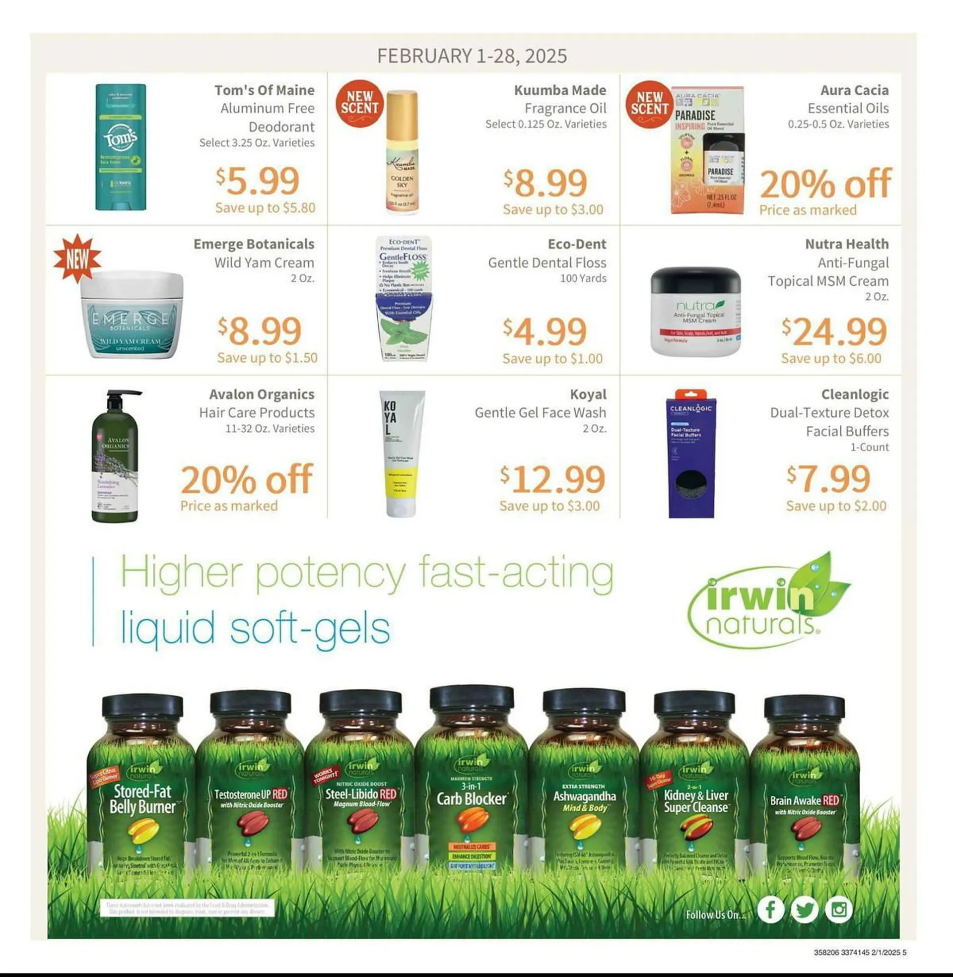 Weekly ad Akin's Natural Foods Weekly Ad from February 1 to February 28 2025 - Page 5