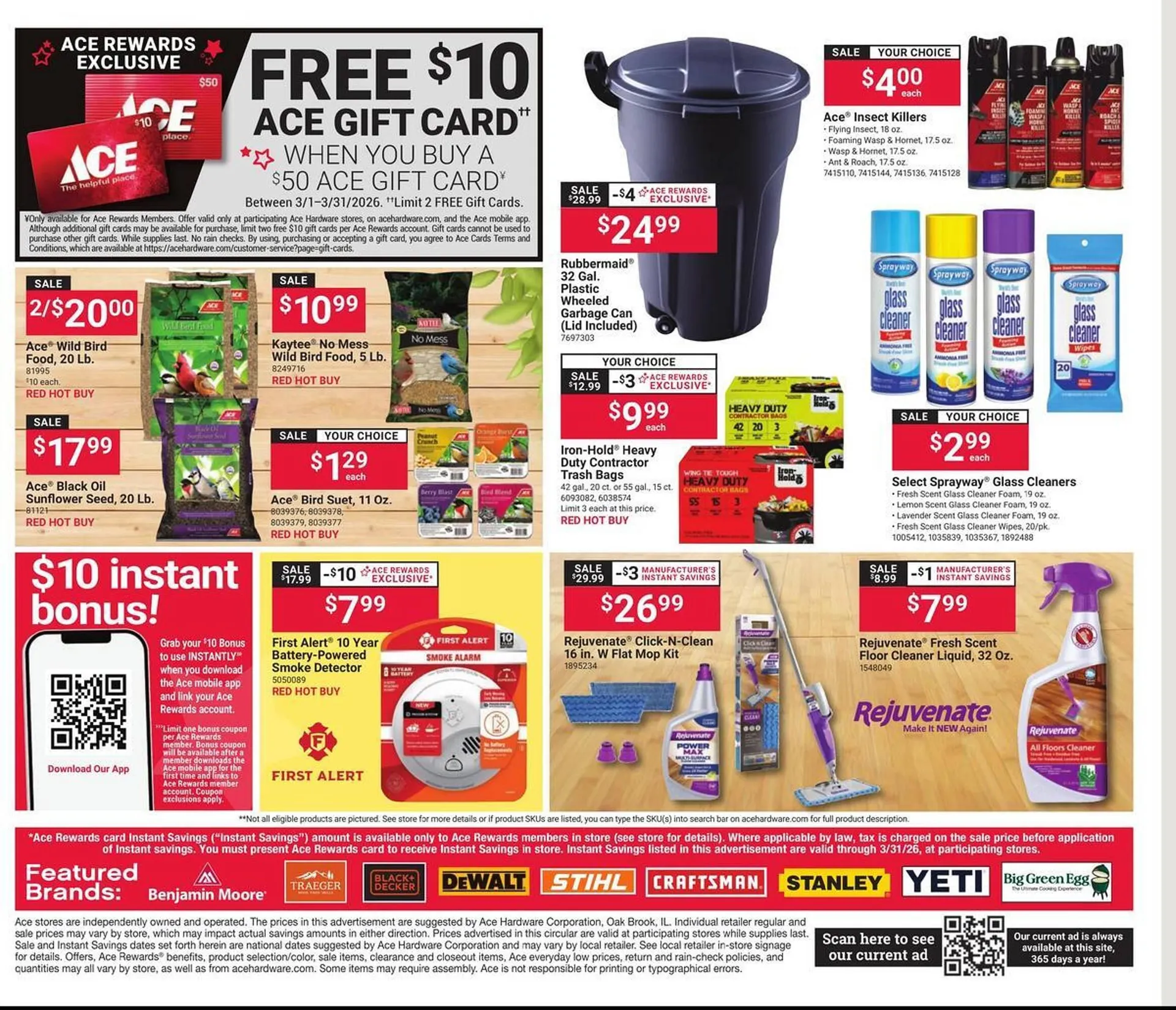 Weekly ad Ace Hardware flyer from March 1 to March 31 2026 - Page 7