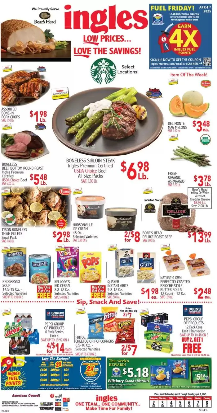 Weekly ad Special offers for you from April 2 to April 8 2025 - Page 1