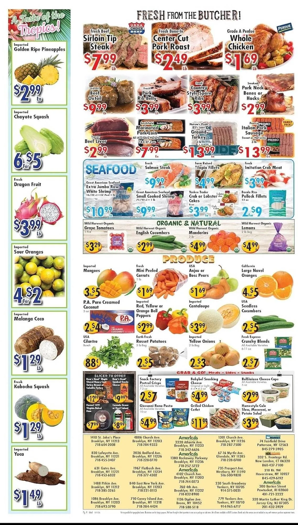 Weekly ad Ideal Food Basket circular from April 10 to April 16 2026 - Page 4