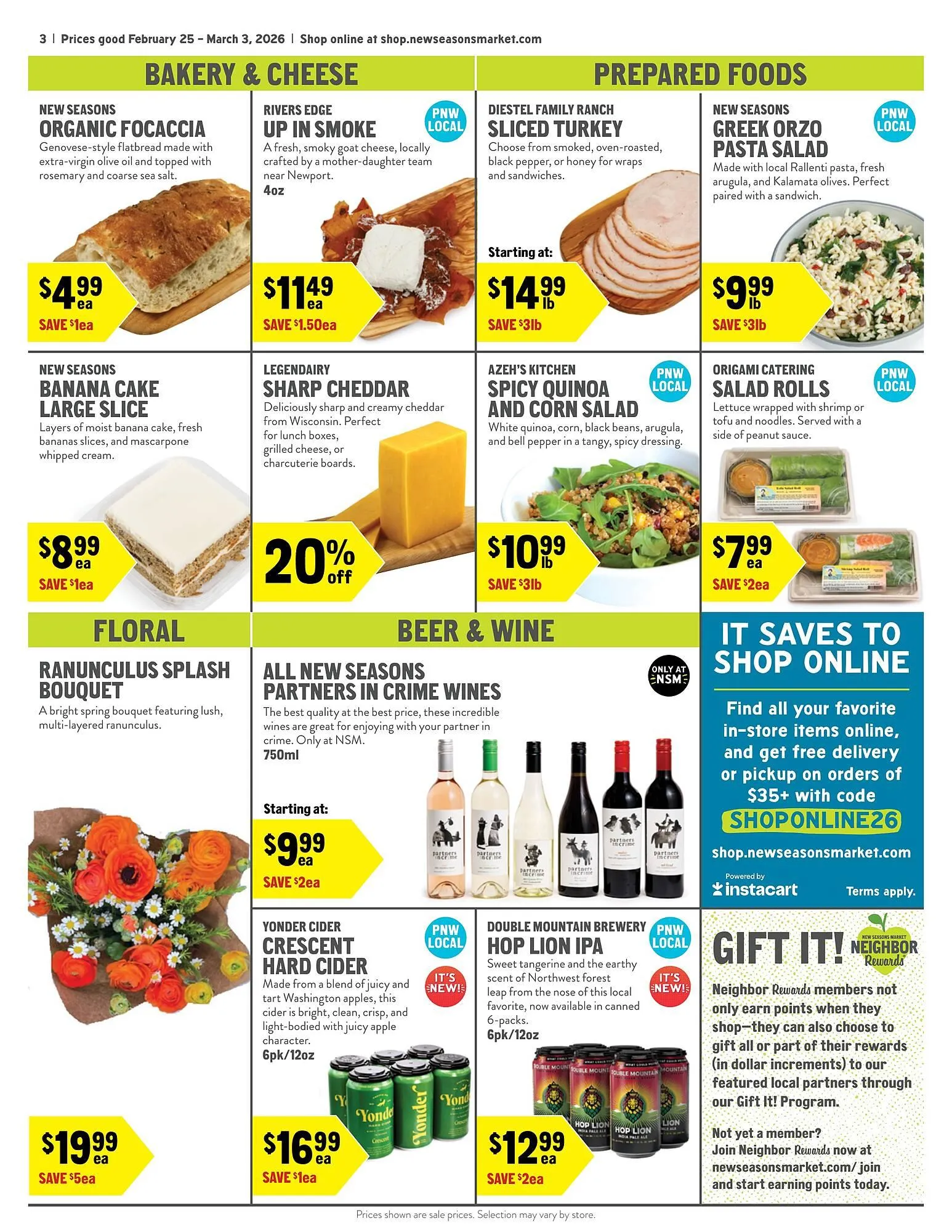 Weekly ad New Seasons Market weekly ad from February 25 to March 3 2026 - Page 3