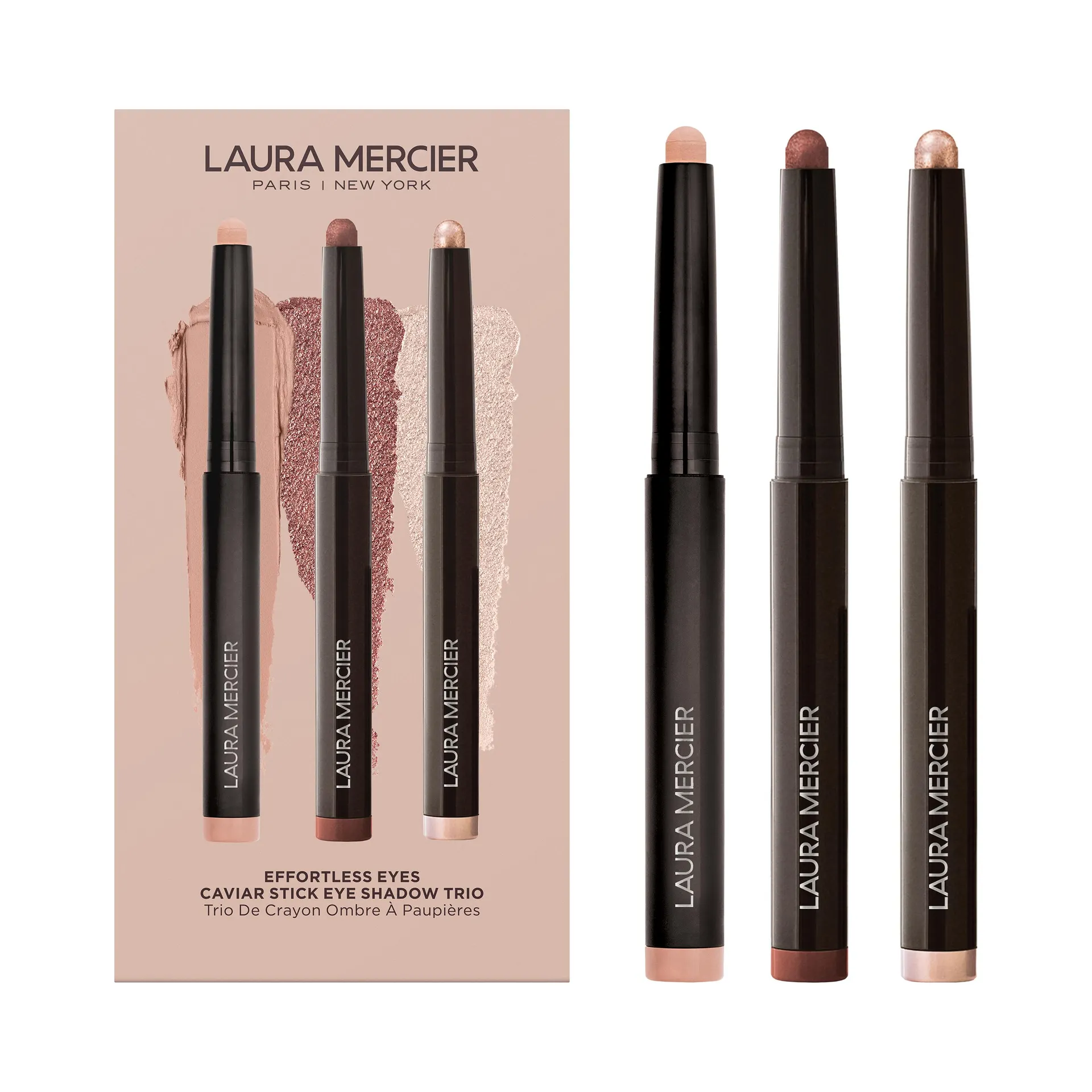 Effortless Eyes Caviar Stick Eye Shadow Trio