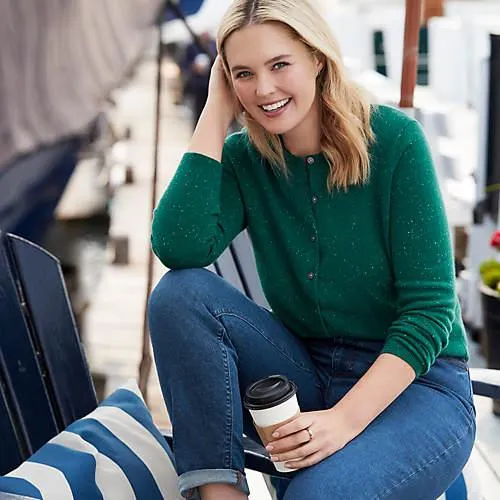 Women's Cashmere Cardigan Sweater