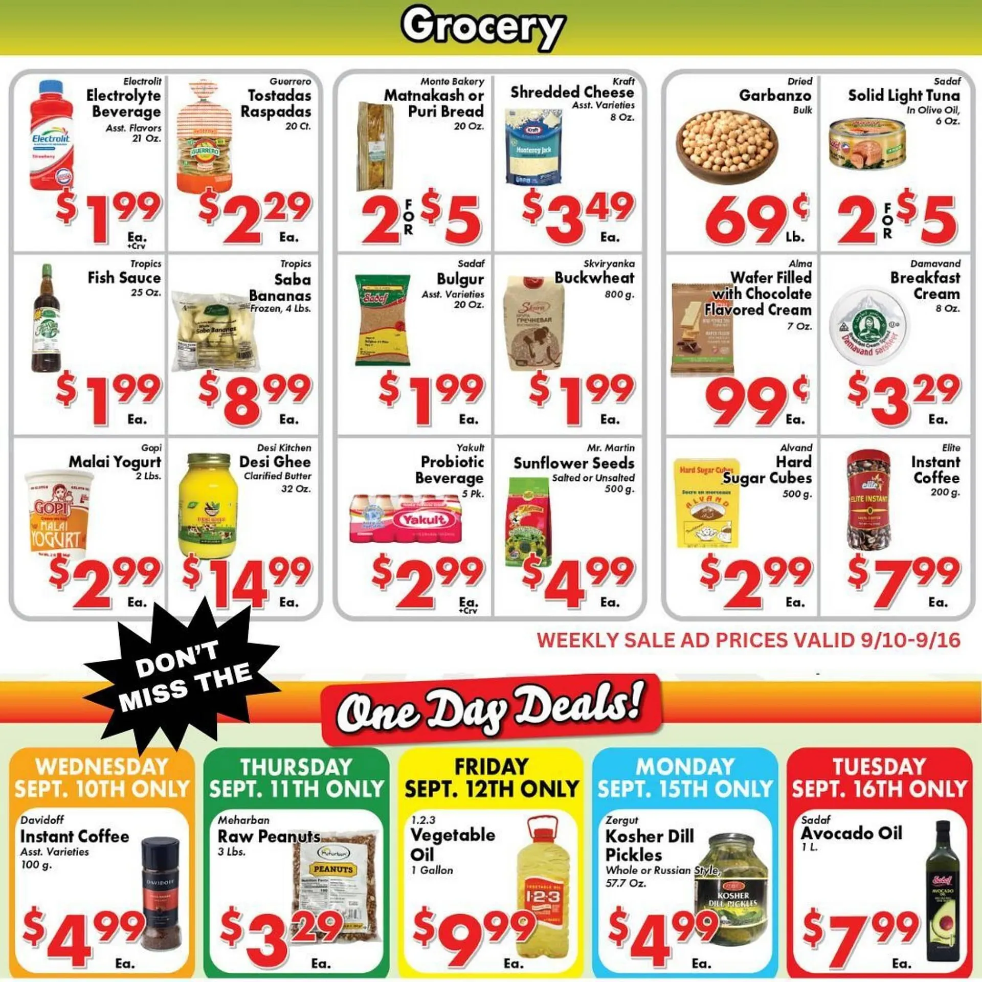 Weekly promotion Valley Marketplace weekly ad spanning from September 11 to September 17 2025 - Page 2 for Catalogue 365