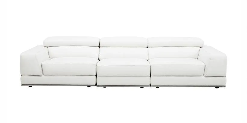 Amadeo 3-Piece Modular Sofa White