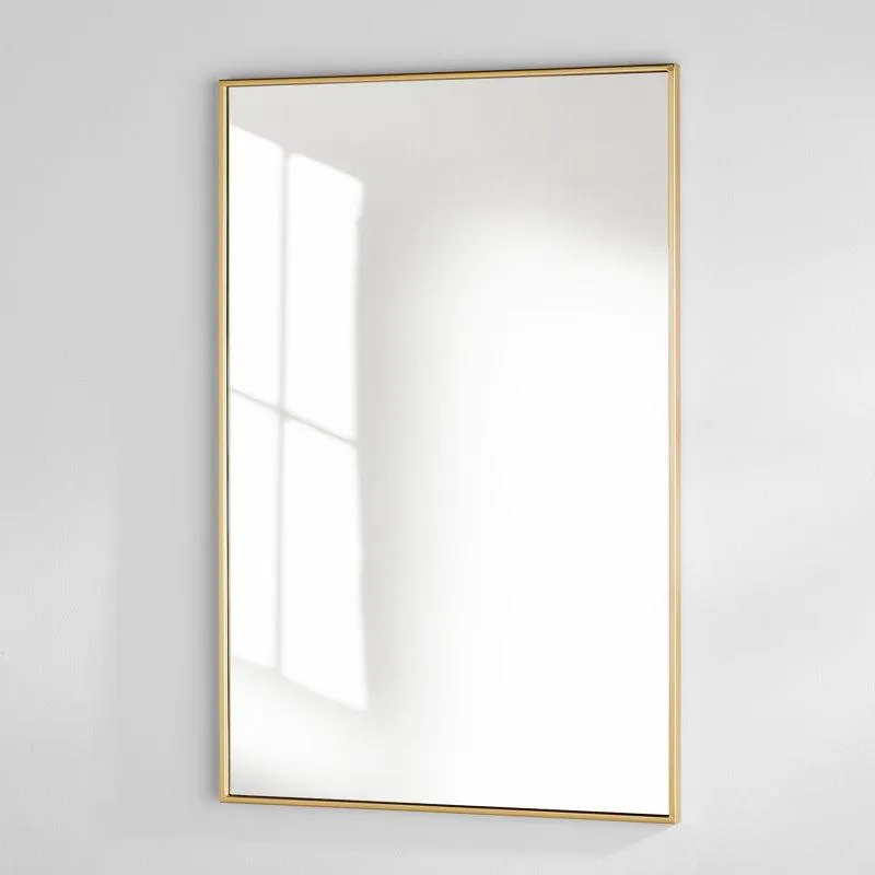 Sabine Metal Rectangle Wall Mirror