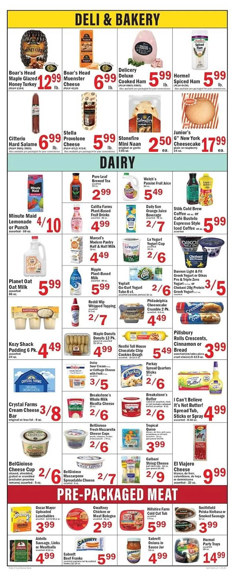 Weekly ad Food Bazaar circular from January 8 to March 11 2026 - Page 4