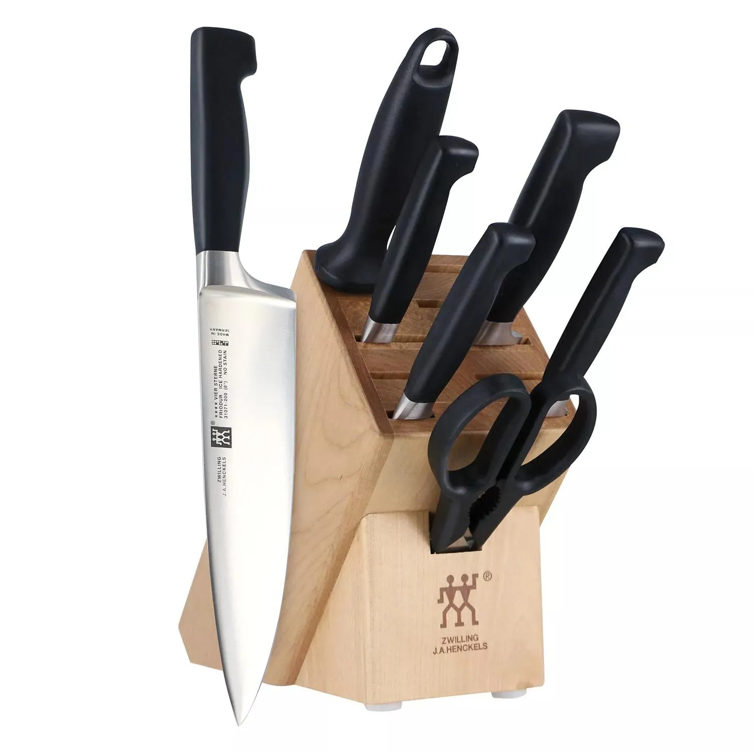 Zwilling J.A. Henckels Four Star Eco 8-Piece Knife Block Set