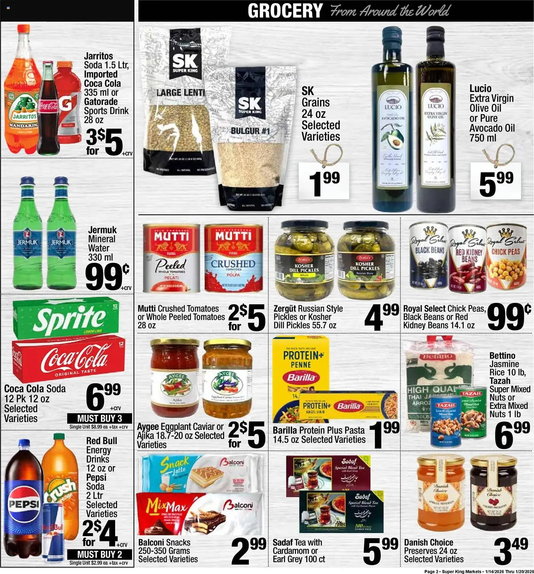 Weekly ad Super King Markets weekly ad from January 14 to January 21 2026 - Page 2