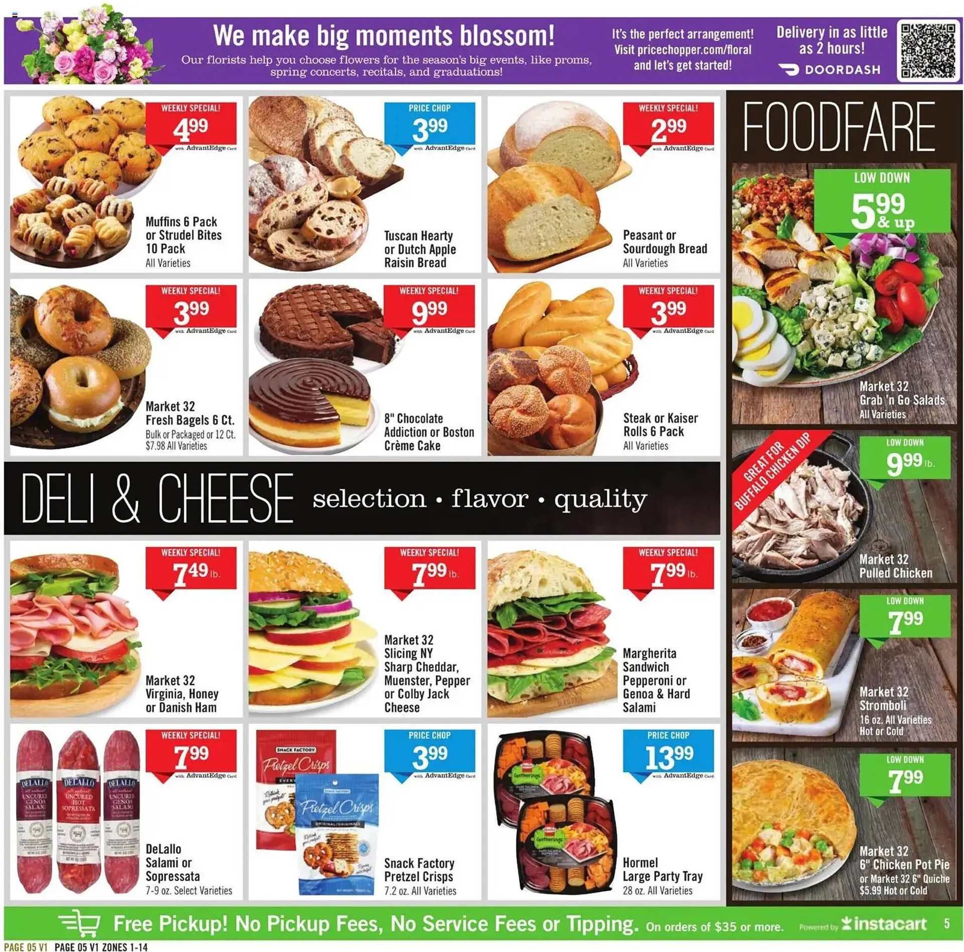 Weekly promotion Price Chopper weekly ad spanning from April 5 to April 11 2026 - Page 5 for Catalogue 365