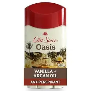 Old Spice Antiperspirant & Deodorant for Men, Oasis Scent with Vanilla Notes, 2.6 oz