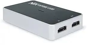Plugable HDMI Video Capture Card, USB 3.0 or USB C, Record, Stream and Go Live with DSLR, 1080P 60FPS with HDMI Pass Through - Compatible with Windows, Mac OS, Linux, OBS Streaming