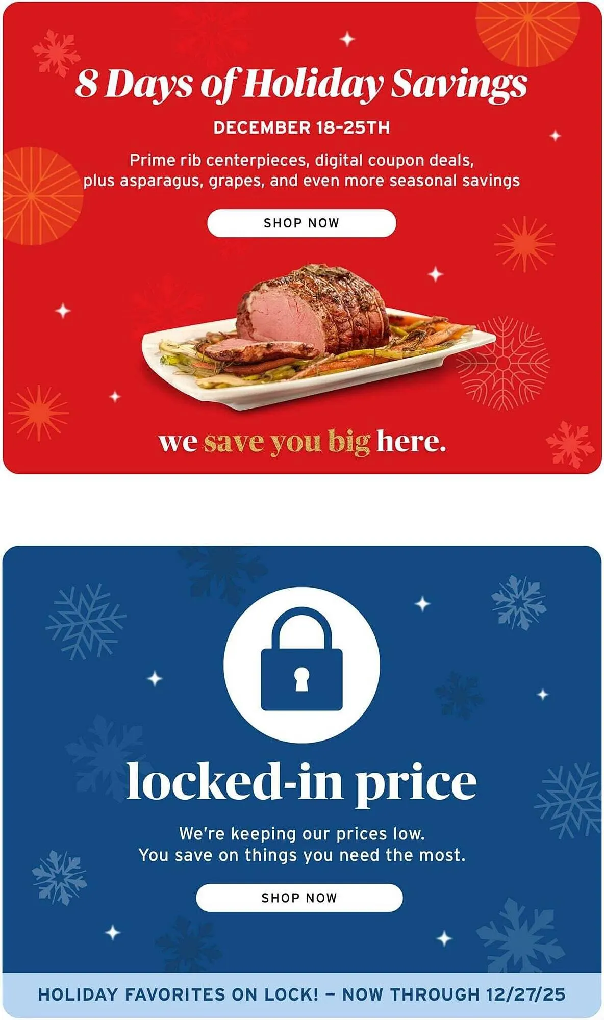 Weekly promotion ShopRite flyer spanning from December 11 to December 20 2025 - Page 3 for Catalogue 365