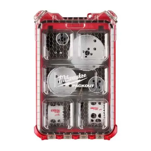 Milwaukee Hole Dozer Bi-Metal 4.6 in. L Hole Saw Kit