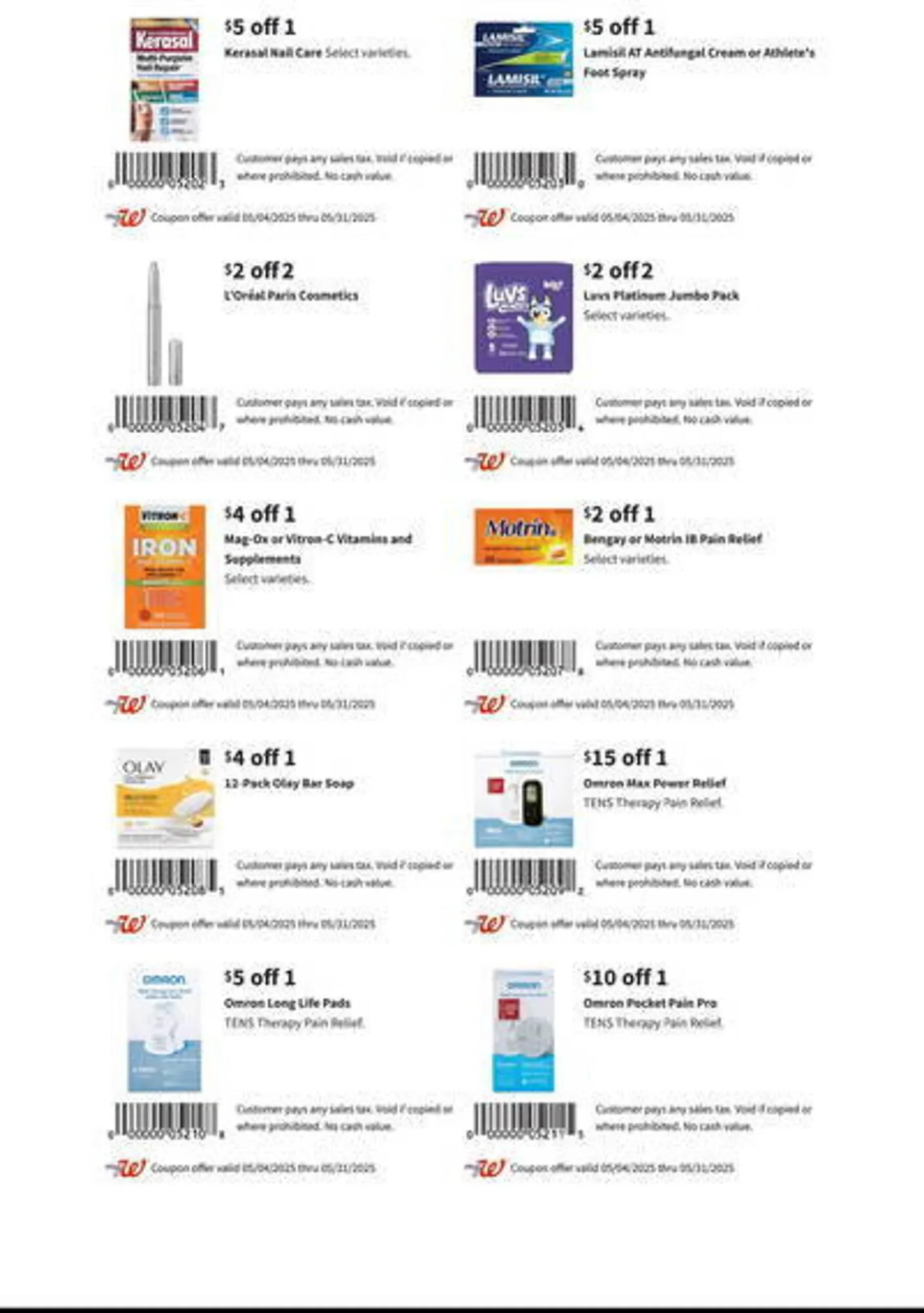 Weekly ad Walgreens Weekly Ad from May 4 to May 31 2025 - Page 5