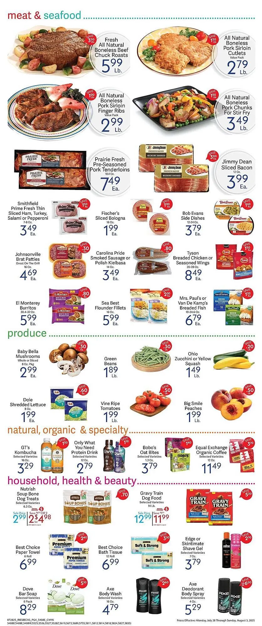 Weekly ad Riesbeck Weekly Ad from July 28 to August 3 2025 - Page 5
