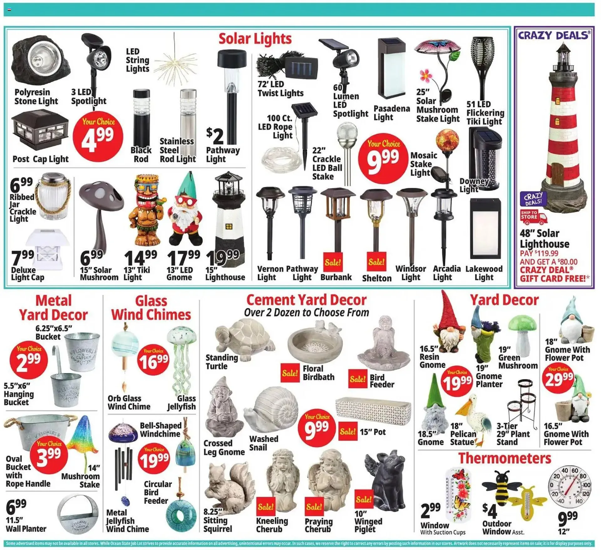 Weekly ad Ocean State Job Lot flyer from April 16 to April 23 2026 - Page 9