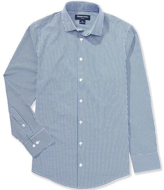 Performance Stretch Leeward Ian Gingham Long Sleeve Woven Shirt
