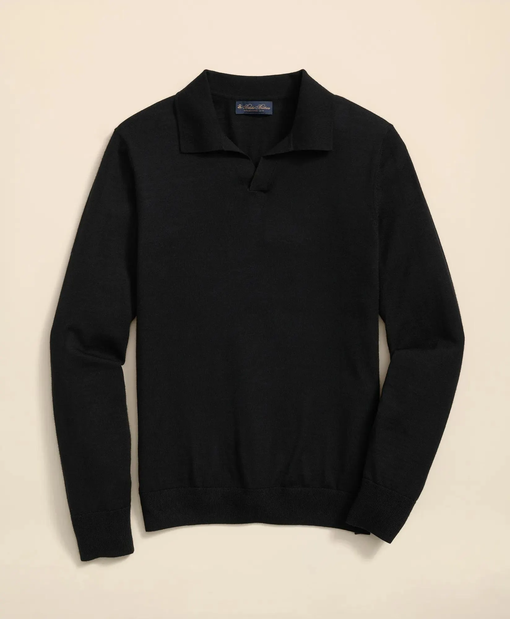 Lightweight Luxe All-Season Sweater, Johnny Collar