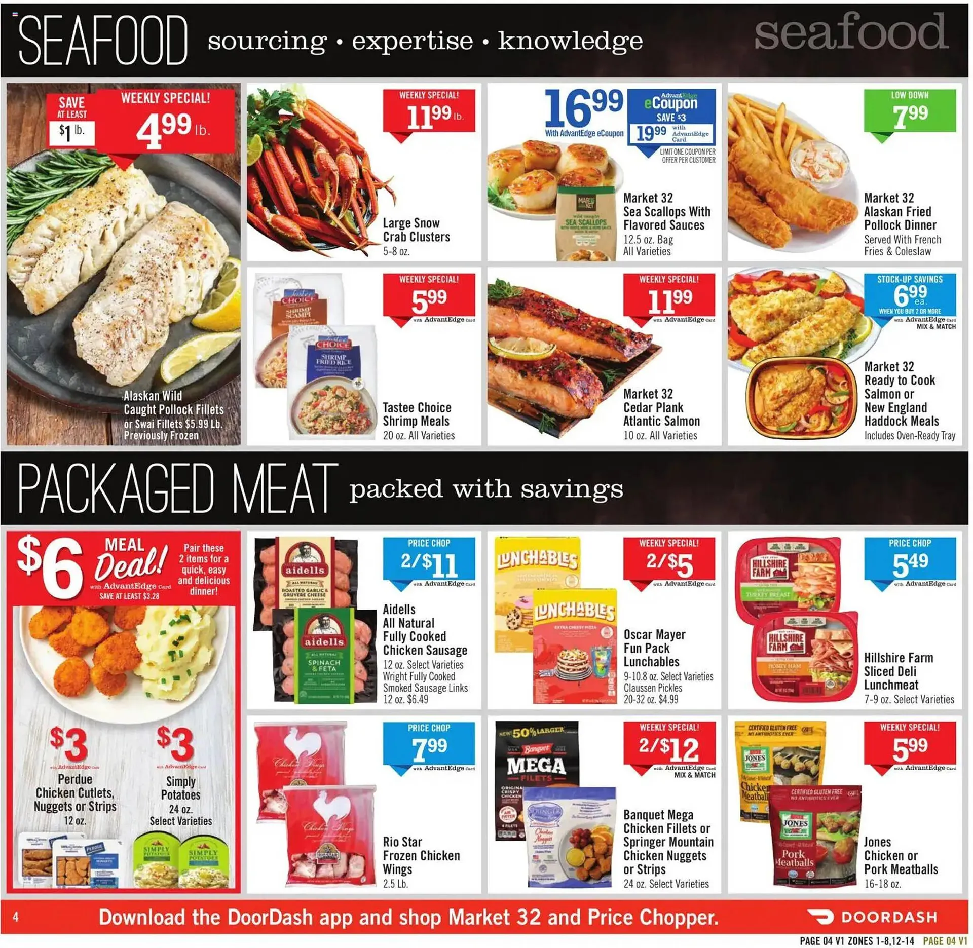 Weekly promotion Price Chopper weekly ad spanning from April 5 to April 11 2026 - Page 4 for Catalogue 365