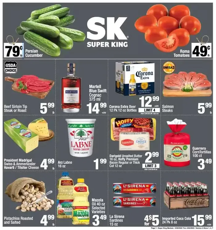 Weekly ad Great offer for bargain hunters from February 26 to March 4 2025 - Page 1