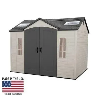 Lifetime 10 Ft. x 8 Ft. Outdoor Storage Shed