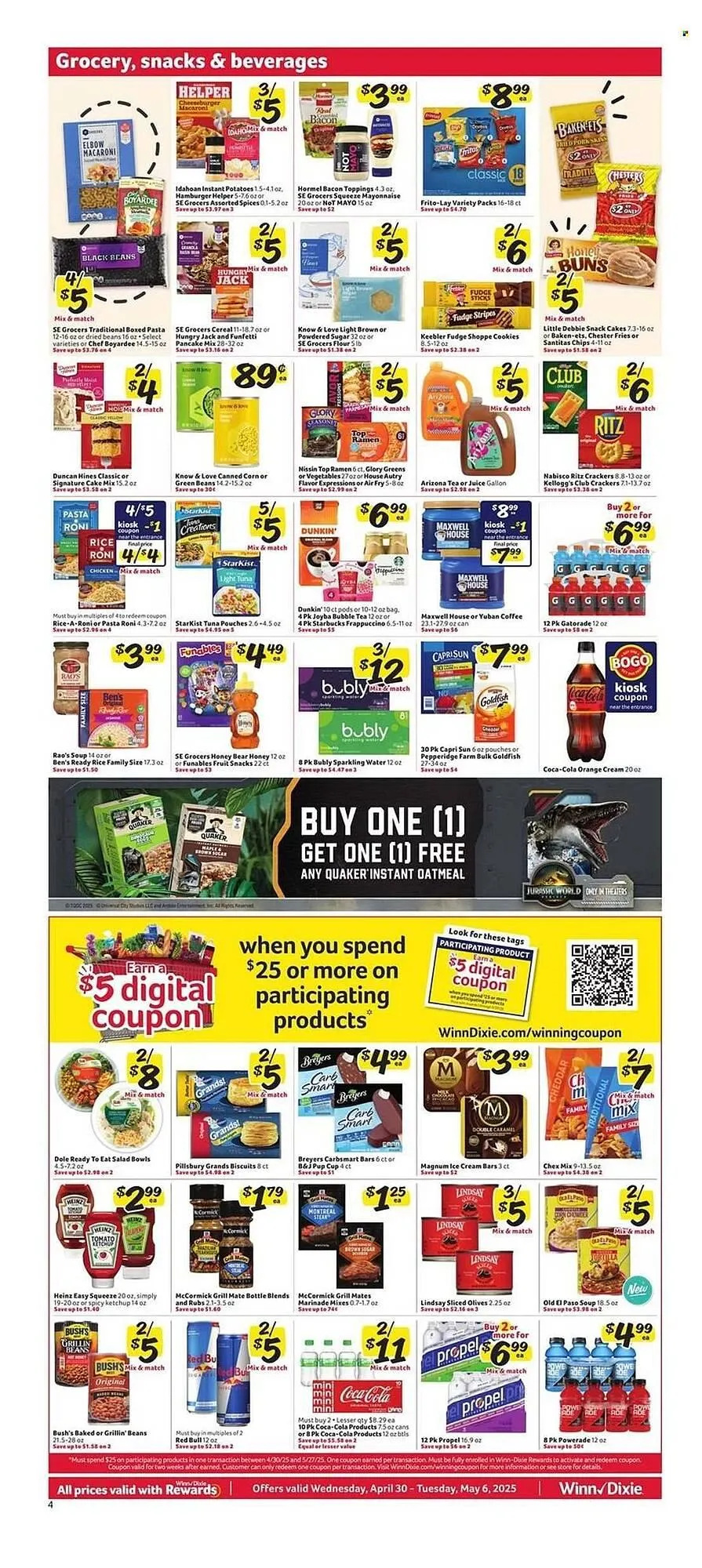 Weekly ad Winn Dixie Weekly Ad from April 30 to May 6 2025 - Page 4