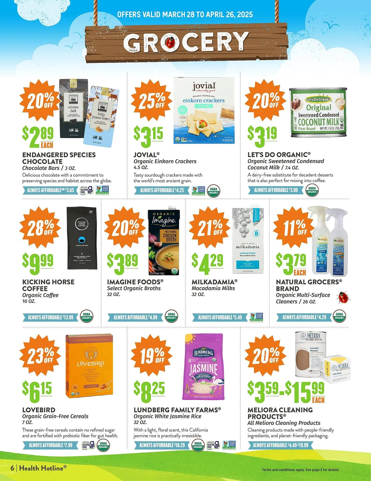 Weekly ad Natural Grocers ad from April 18 to April 26 2025 - Page 6