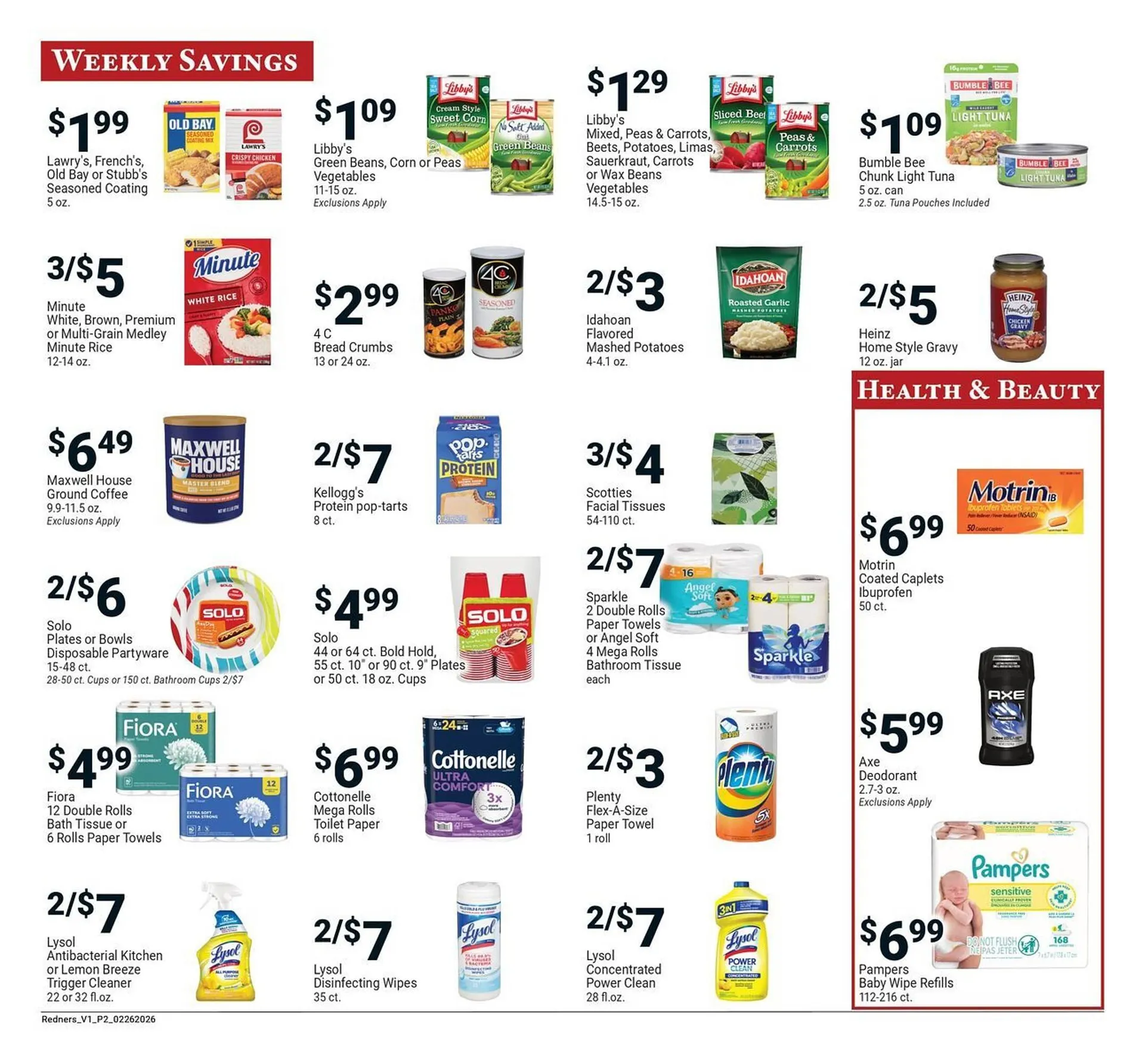 Weekly ad Redner's Warehouse weekly ad from February 26 to March 4 2026 - Page 2