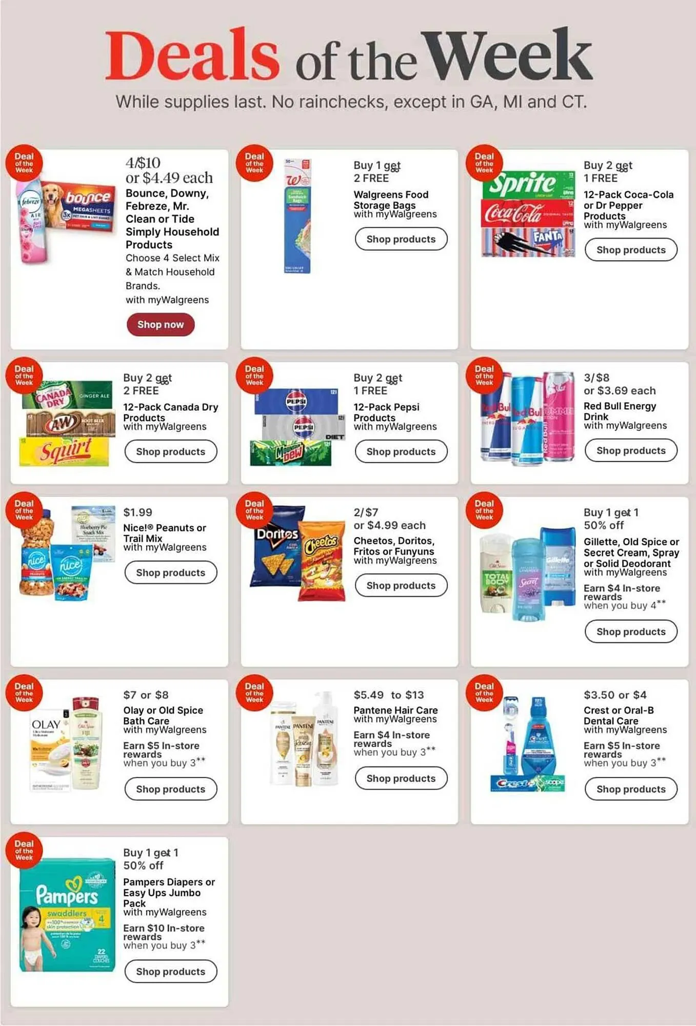Weekly ad Walgreens weekly ad from September 28 to October 4 2025 - Page 1