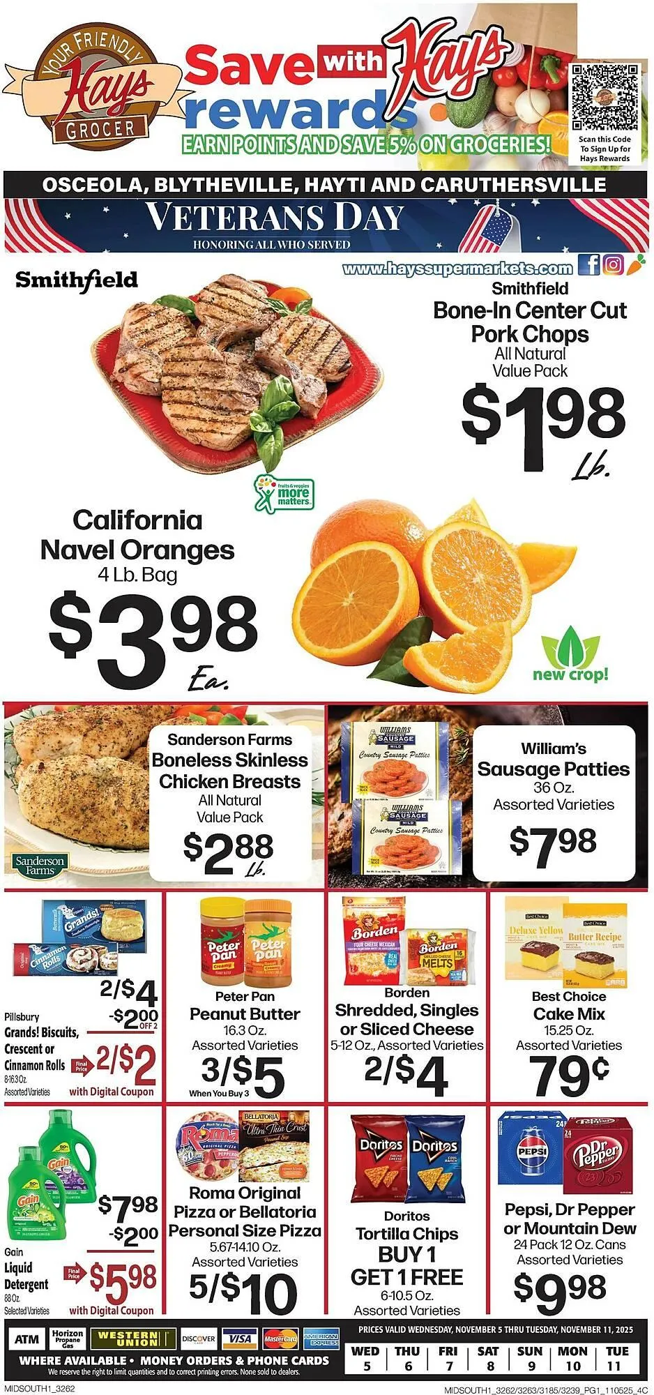 Hays Supermarket weekly ad - 1