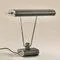 French Art Deco Green and Chrome Table Lamp by Eileen Gray for Jumo, 1940s
