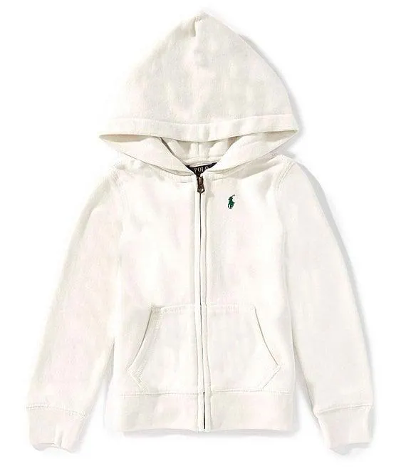 Little Girls Long-Sleeve Fleece Hooded Jacket