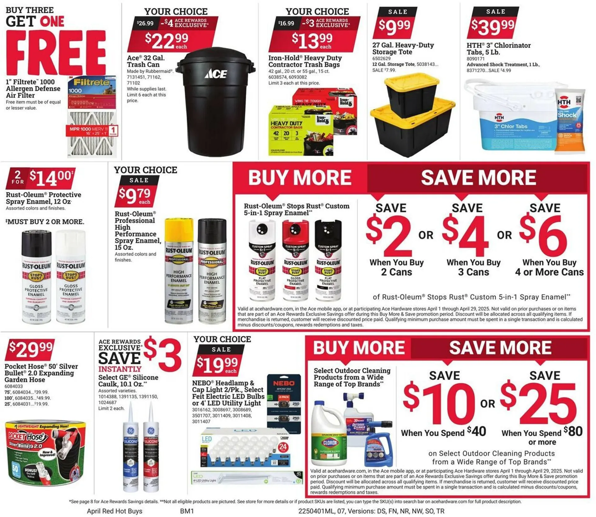Weekly ad Ace Hardware Weekly Ad from April 1 to April 28 2025 - Page 7