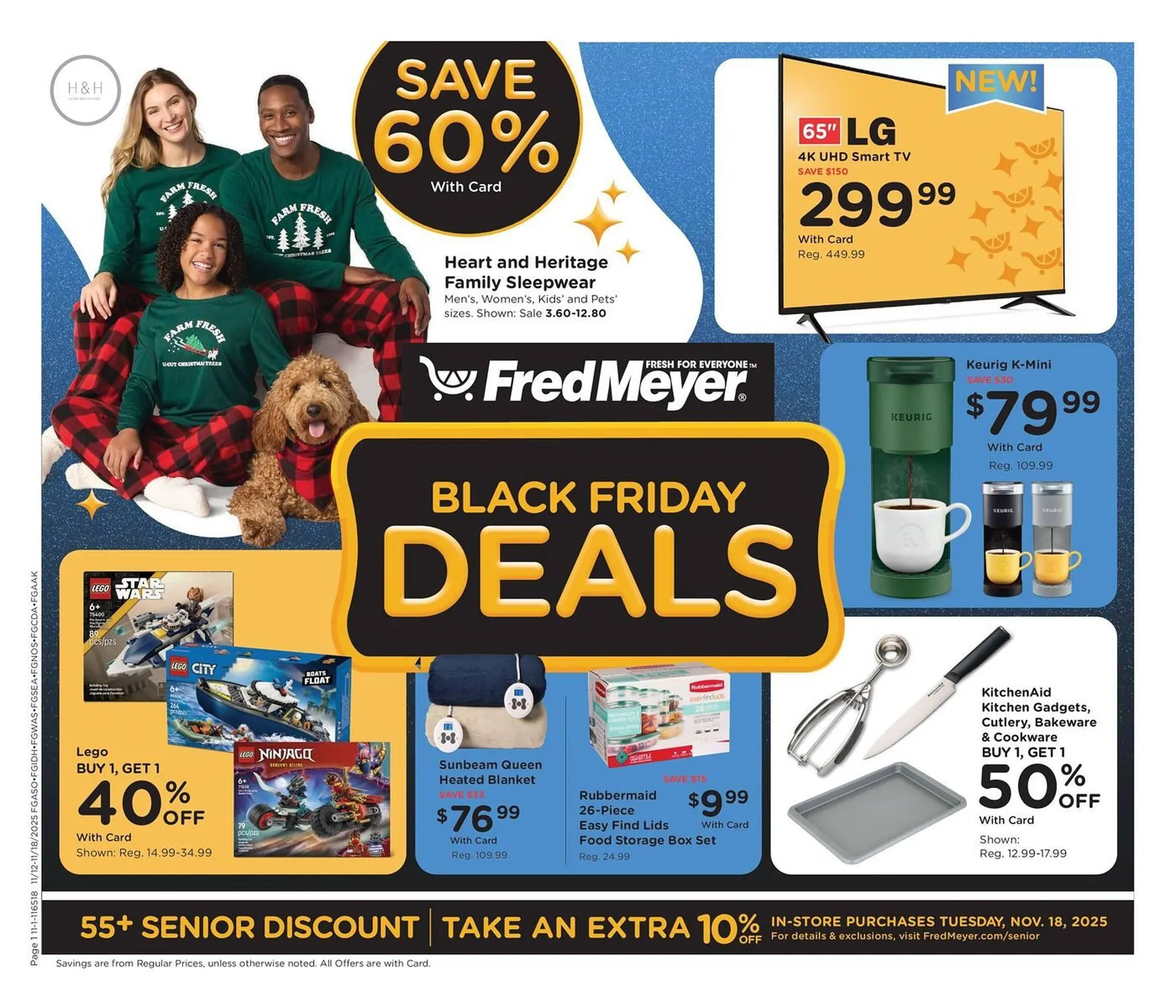 Weekly ad Fred Meyer weekly ad from November 12 to November 18 2025 - Page 1