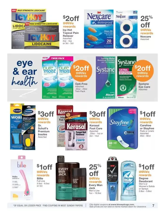 Weekly ad Kinney Drugs Weekly Ad from January 1 to January 8 2025 - Page 7
